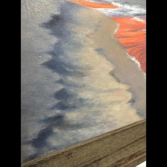 Original Susan Meyer Sinyai Oil on Panel 26" x 21" framed - Picture 5 of 16